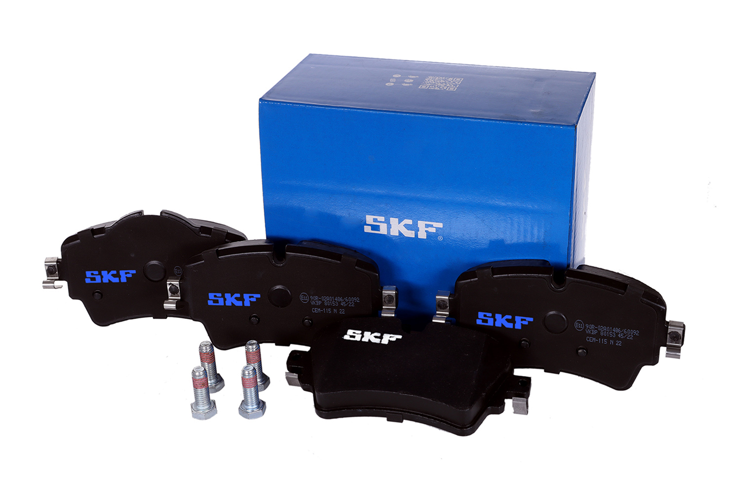 SKF VKBP 80153 Bremsbelagsatz, Scheibenbremse
